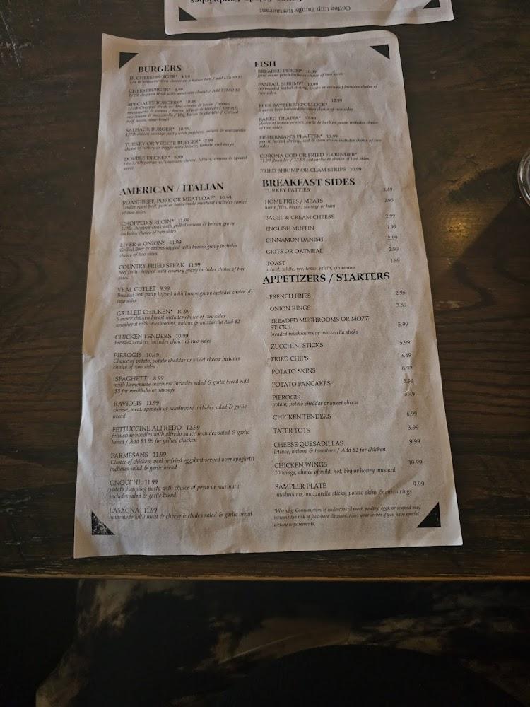 Coffee Cup Family Restaurant Menu image 3